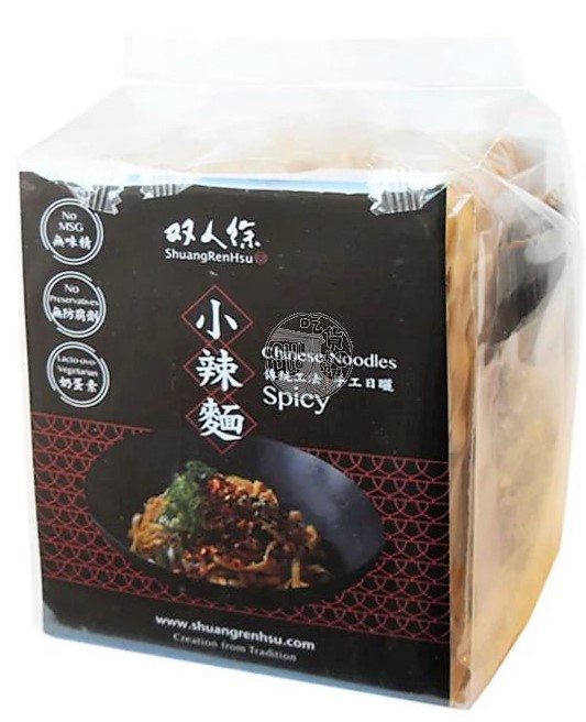双人徐干拌面-小辣面（3袋入） 352g